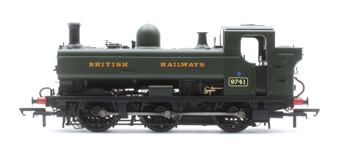 8750 Class Pannier Tank - British Railways Green 0-6-0 Tank Locomotive No.9741 (DCC Sound)