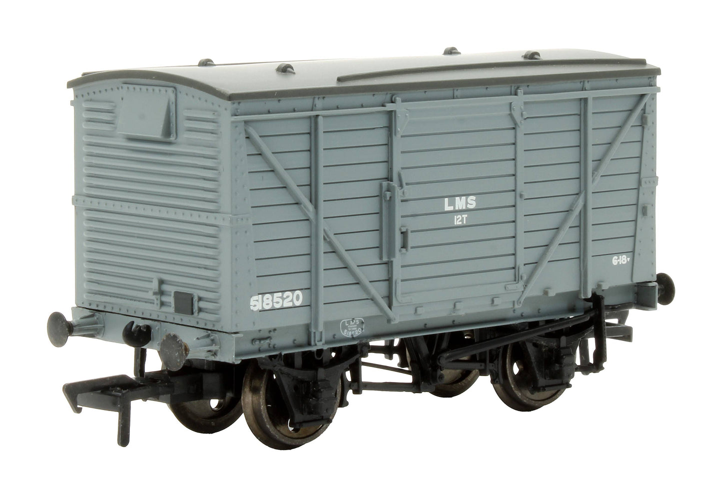 Pre-Owned 37-803A 12T Planked Ventilated Van LMS Grey