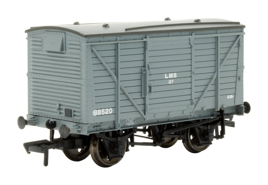 Pre-Owned 37-803A 12T Planked Ventilated Van LMS Grey
