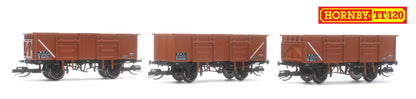 Pre-Owned TT6039 BR 21T Mineral wagon 313093, 313075 & 313127 Triple Pack