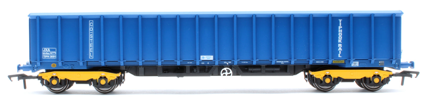 JXA01 TP(A) Set of 3 JXA Bogie Scrap Wagons TIPH Blue As Converted 1995 No.3012/3042/3051