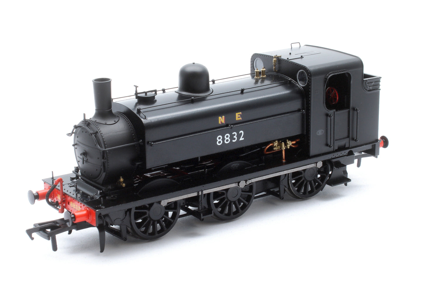 LNER J52/2 No.8832 NE Plain Black Steam Tank Locomotive