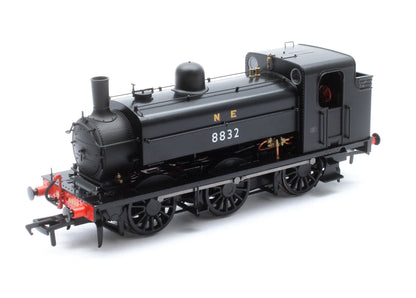 LNER J52/2 No.8832 NE Plain Black Steam Tank Locomotive