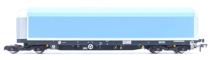 Pre-Owned OO/4mm 5-car Arbel WIA car carrier plain blue. Wagon 85 70 4971 044-8