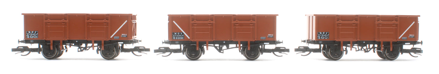 TT6039 BR 21T Mineral wagon 313093, 313075 & 313127 Triple Pack