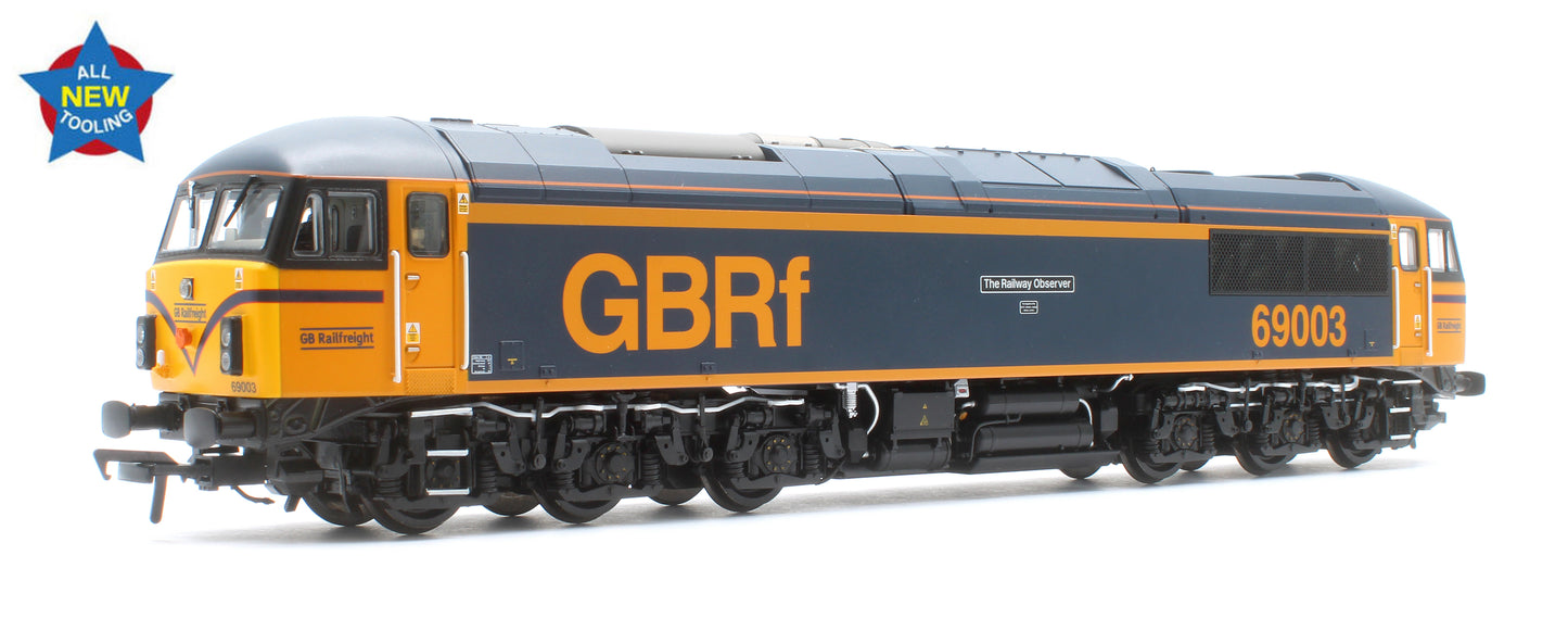 Class 69 69003 'The Railway Observer' GBRf Diesel Locomotive