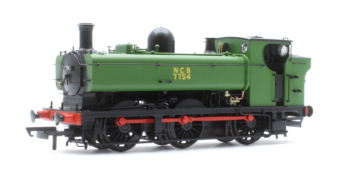 5700 Class 57xx Pannier Tank - NCB Green 0-6-0 Tank Locomotive No.7754 (DCC Sound)