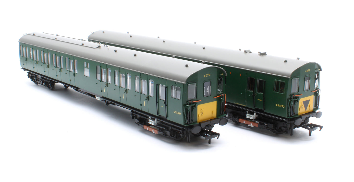 Class 414 2-HAP 2-Car EMU 6079 BR (SR) Green (Small Yellow Panels) - DCC Sound