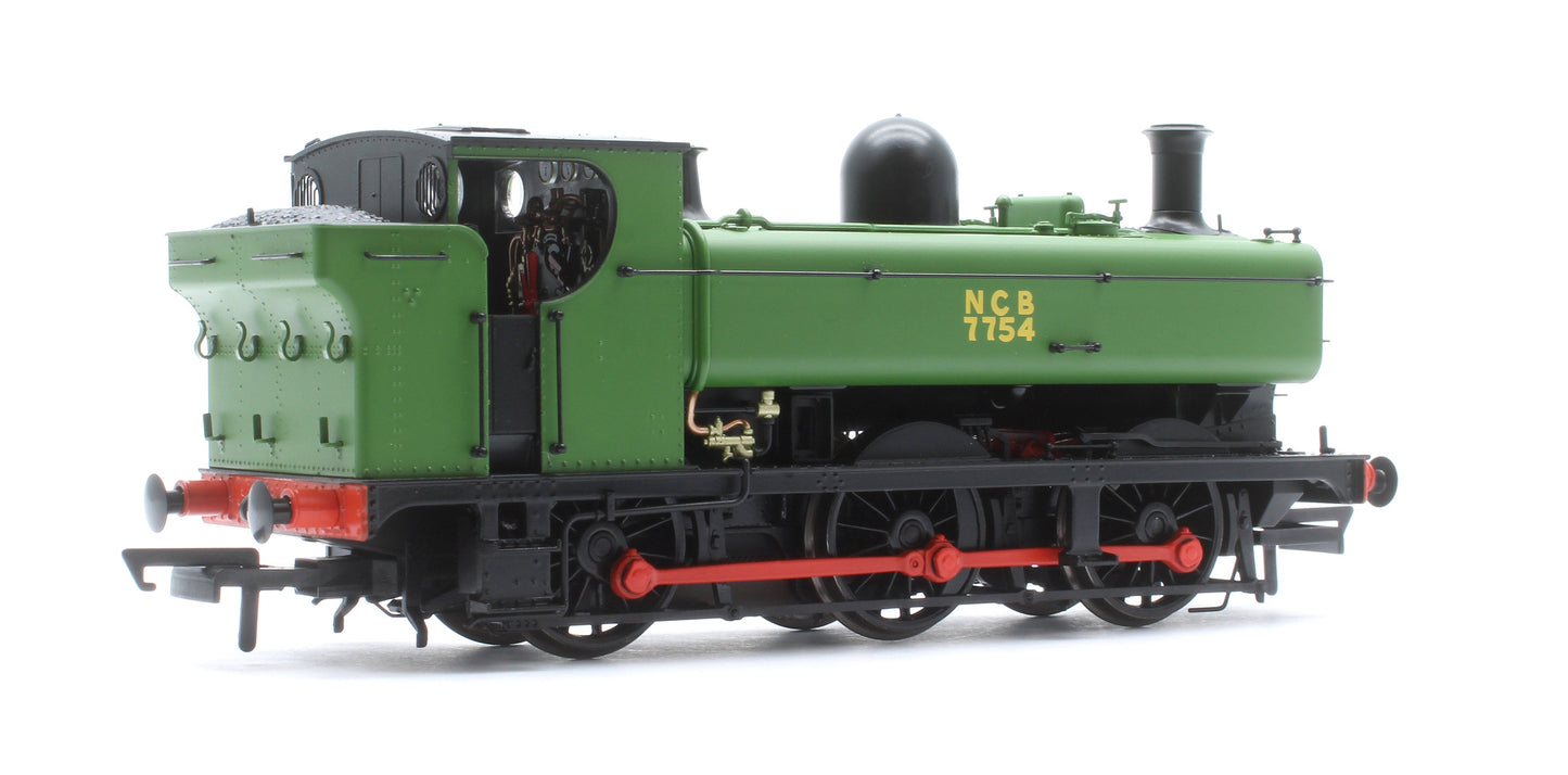 Pre-Owned ACC2890-EXLDCC 5700 Class 57xx Pannier Tank - NCB Green 0-6-0 Tank Locomotive No.7754 (DCC Sound)