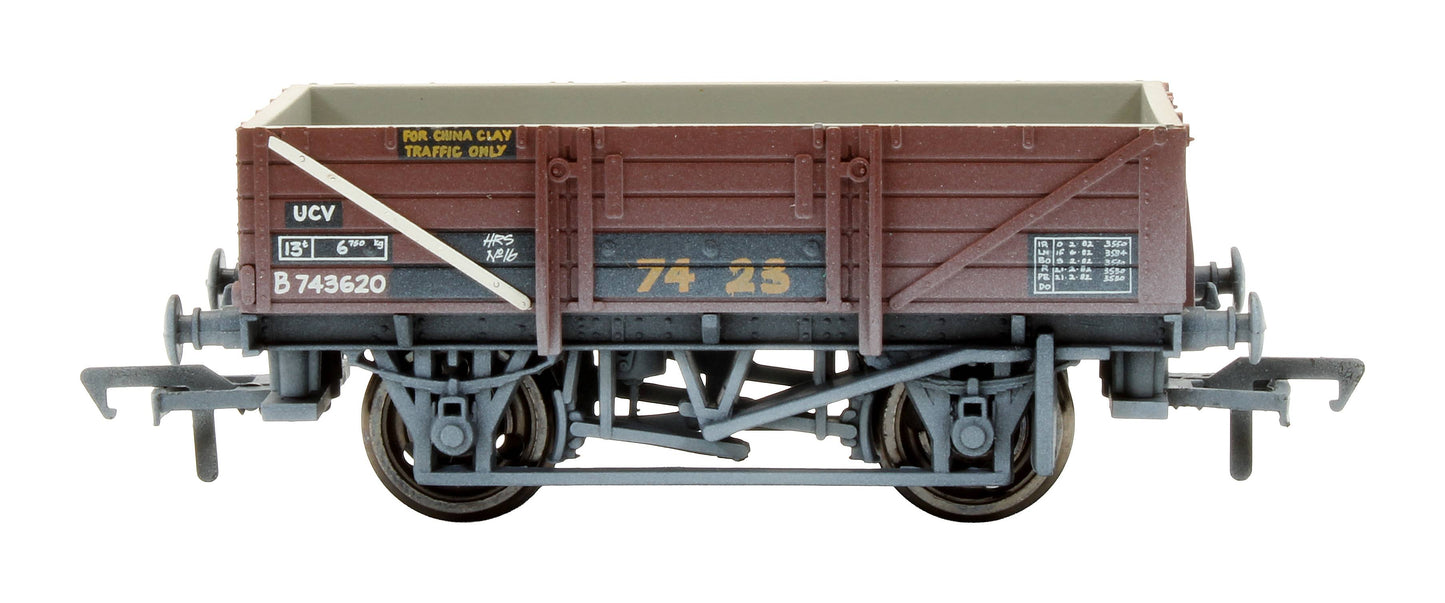 Pre-Owned 33-077A 5 Plank China Clay Wagon W/O Hood BR Brown - Weathered