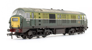 Pre-Owned Class 29 #D6114 BR Green Small Yellow Warning Panel (Custom Weathered)