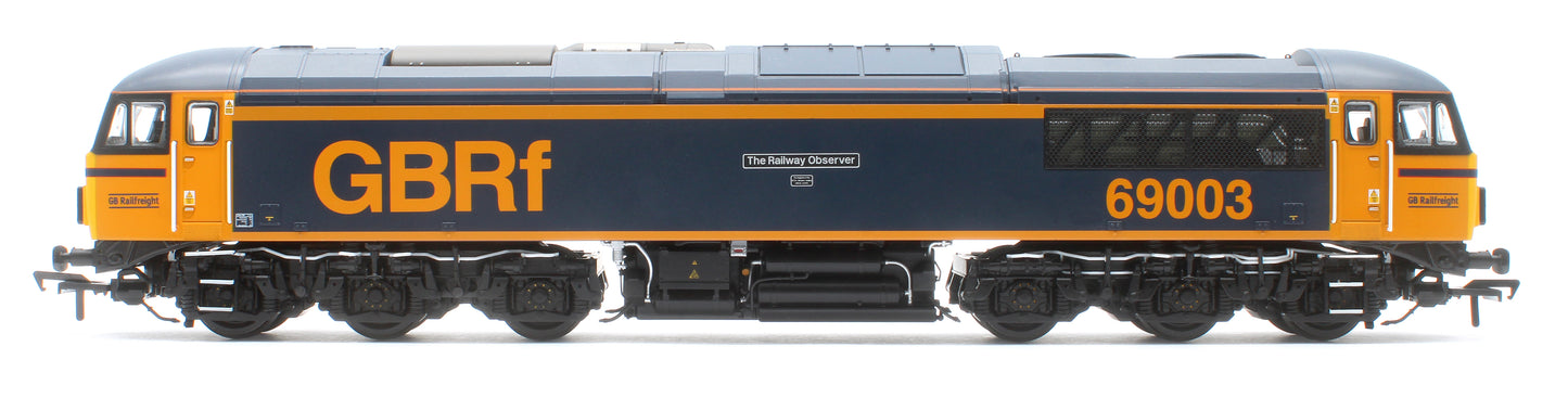 Class 69 69003 'The Railway Observer' GBRf Diesel Locomotive - DCC Sound Deluxe