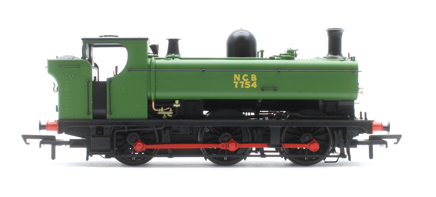 5700 Class 57xx Pannier Tank - NCB Green 0-6-0 Tank Locomotive No.7754 (DCC Sound)