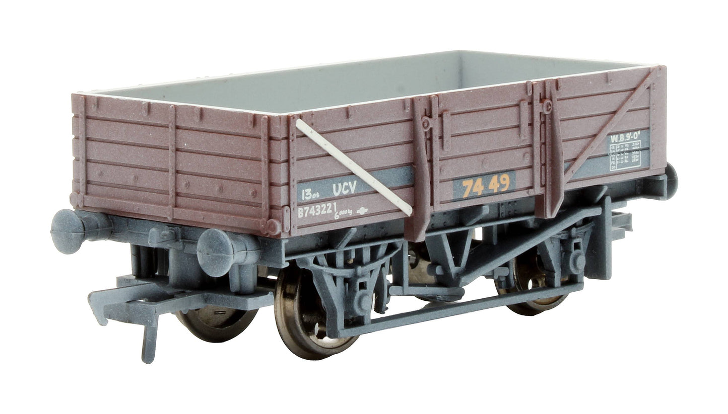 Pre-Owned 33-077B 5 Plank China Clay Wagon W/O Hood BR Brown - Weathered