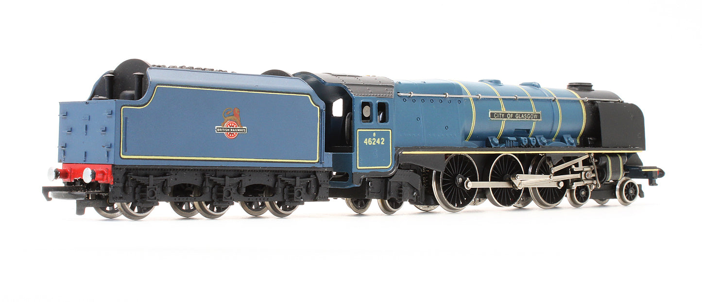 Pre-Owned W2229 BR Blue 4-6-2 'City Of Glasgow' 46242 Steam Locomotive