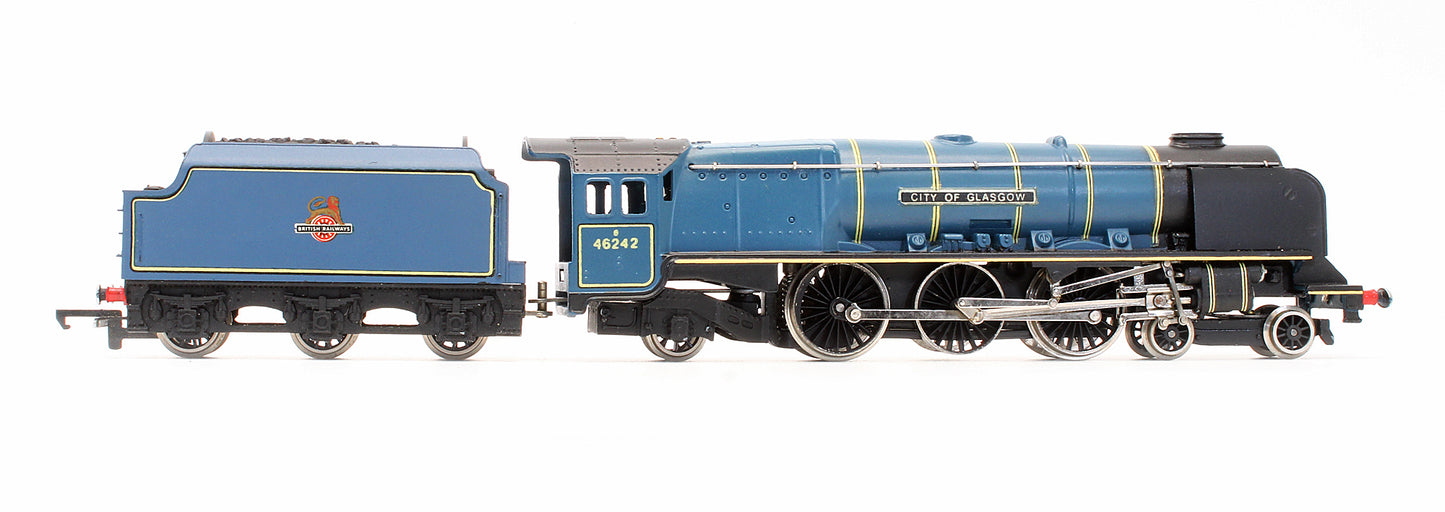Pre-Owned W2229 BR Blue 4-6-2 'City Of Glasgow' 46242 Steam Locomotive