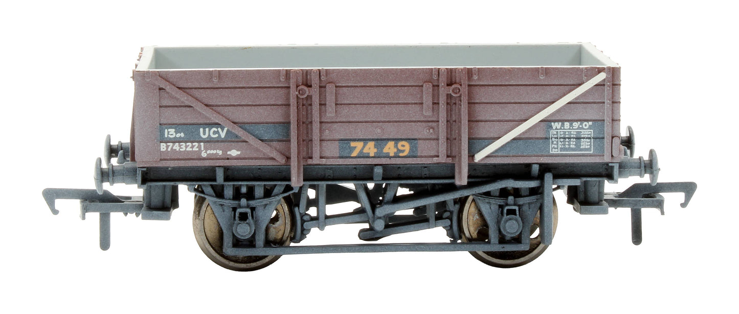Pre-Owned 33-077B 5 Plank China Clay Wagon W/O Hood BR Brown - Weathered