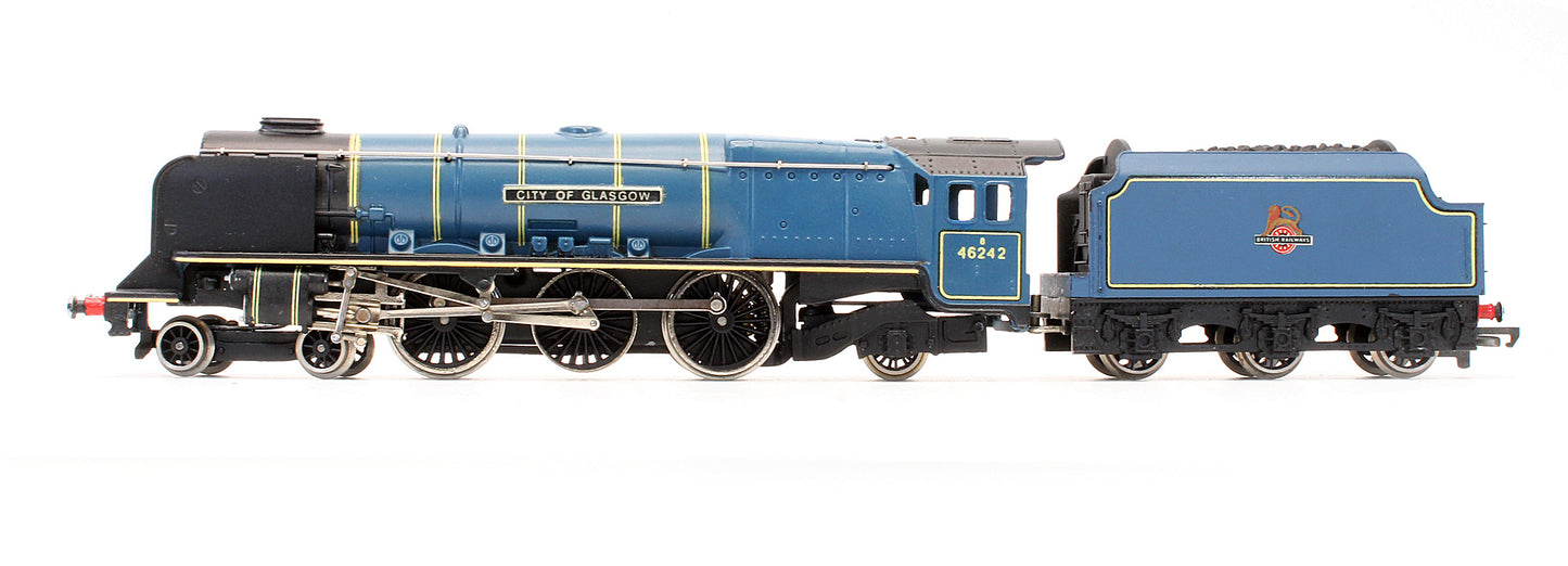 Pre-Owned W2229 BR Blue 4-6-2 'City Of Glasgow' 46242 Steam Locomotive