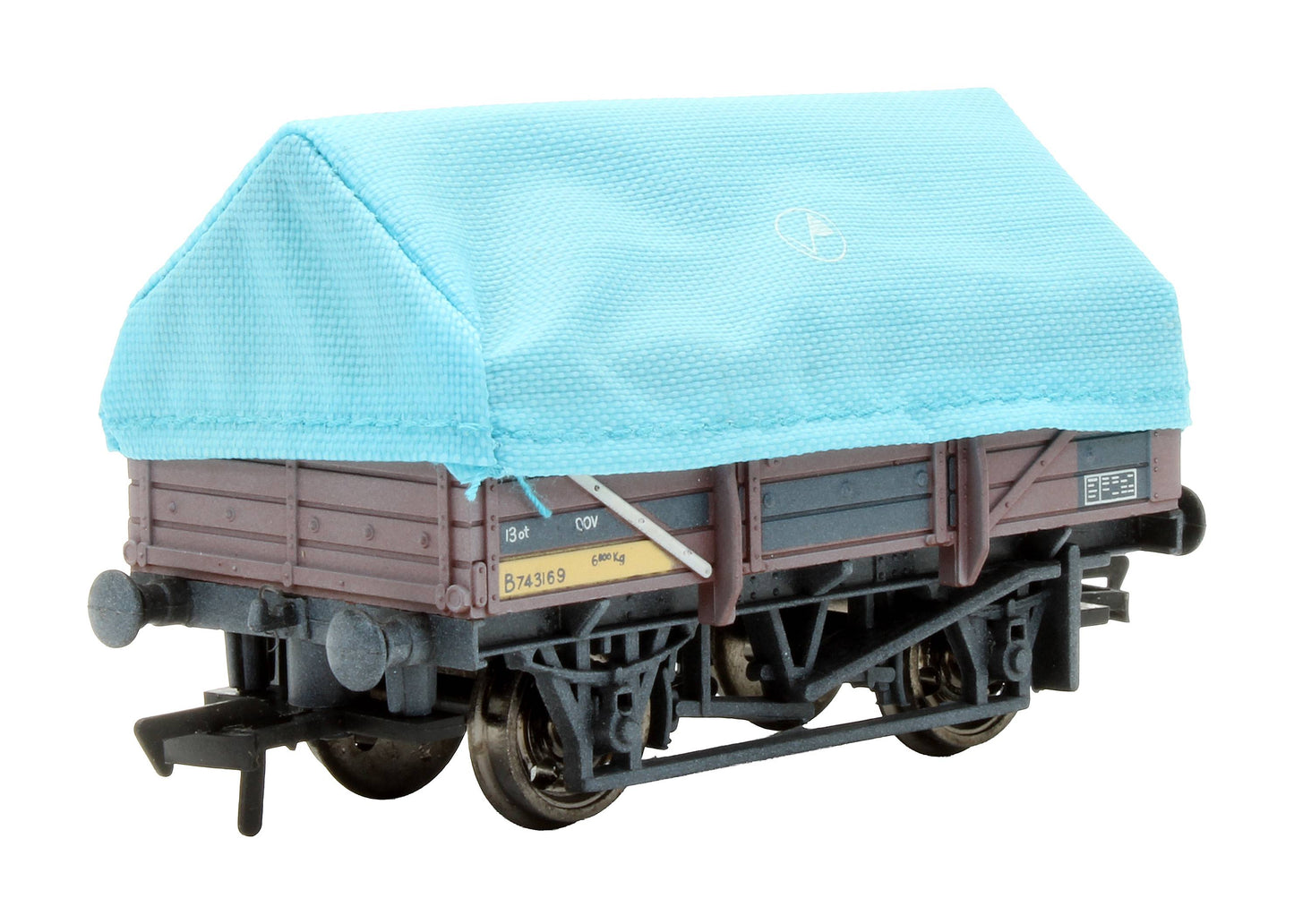 Pre-Owned 33-075B 5 Plank China Clay Wagon W/O Hood BR Brown - Weathered