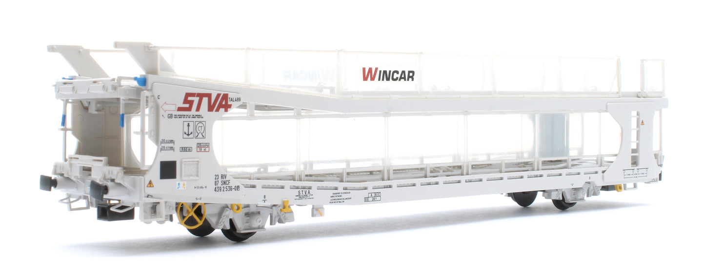 IPA Twin Double Deck Car Transporter STVA Grey