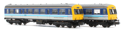 371-501ASF Class 101 2-Car DMU BR Regional Railways 101660 - DCC Sound