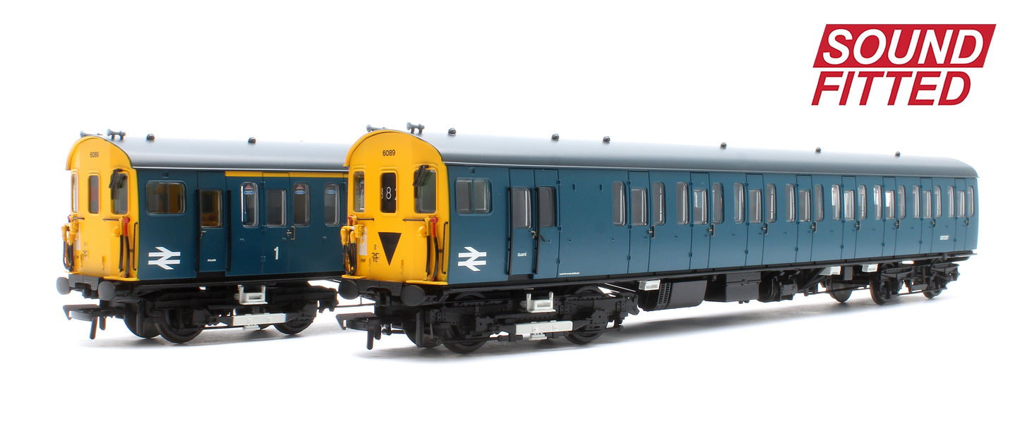 Class 414 2-HAP 2-Car EMU 6089 BR Blue - DCC Sound