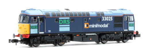 2D-001-012 Class 33/0 33025 DRS Diesel Locomotive