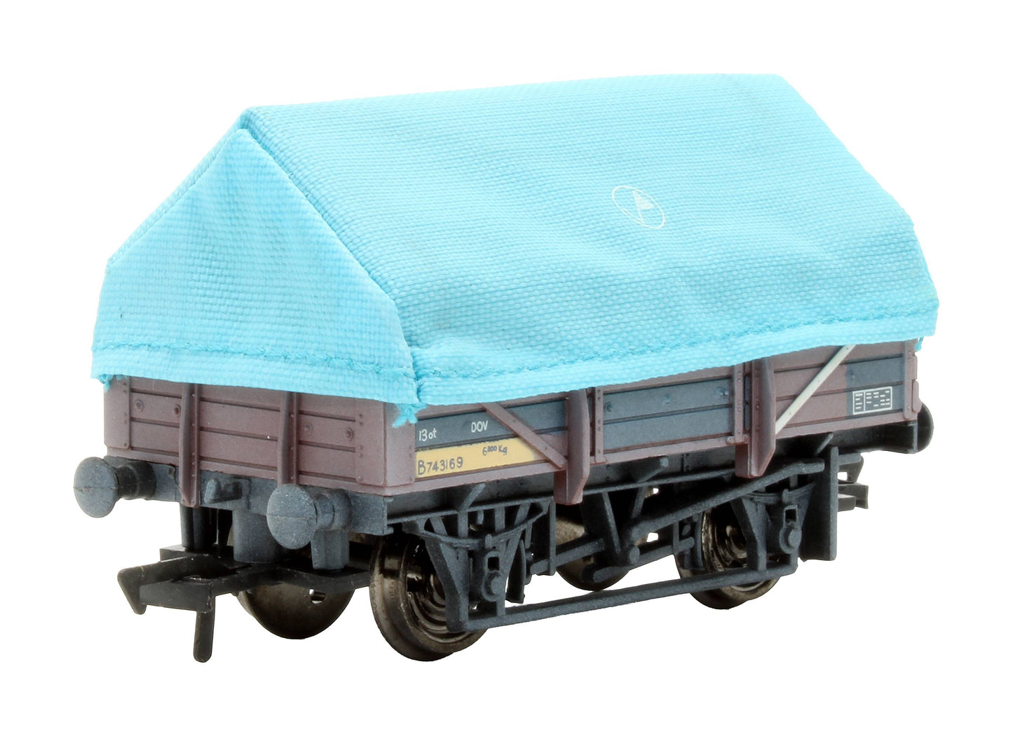 Pre-Owned 33-075B 5 Plank China Clay Wagon W/O Hood BR Brown - Weathered