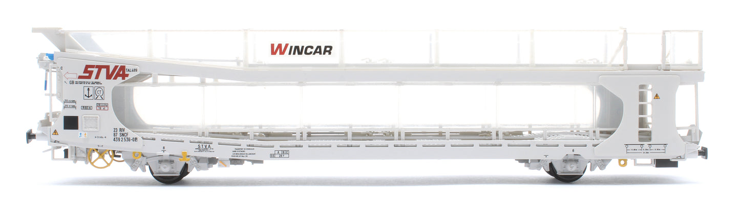 IPA Twin Double Deck Car Transporter STVA Grey