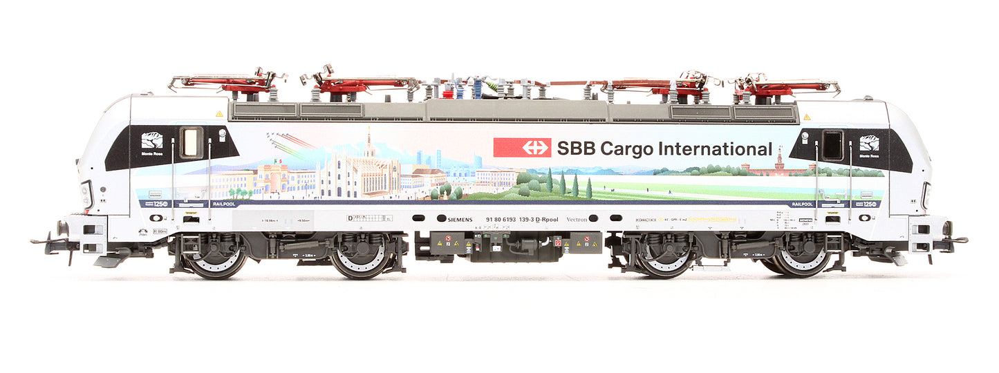 Pre-Owned 7500108 SBB Cargo International Railpool 193 139-3 Electric Locomotive