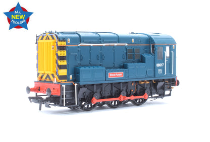 Class 08 08617 'Steve Purser' BR Blue Diesel Locomotive