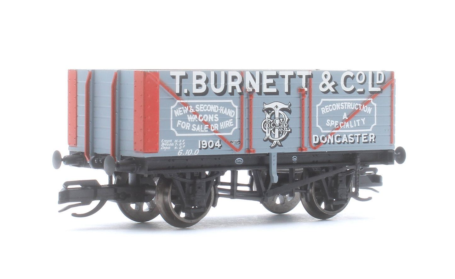 TT6041 T Burnett 7 Plank Wagon