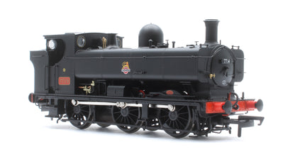 Pre-Owned 5700 Class 57xx Pannier Tank - BR Black Early Emblem 0-6-0 Tank Locomotive No.7714 (DCC Sound)