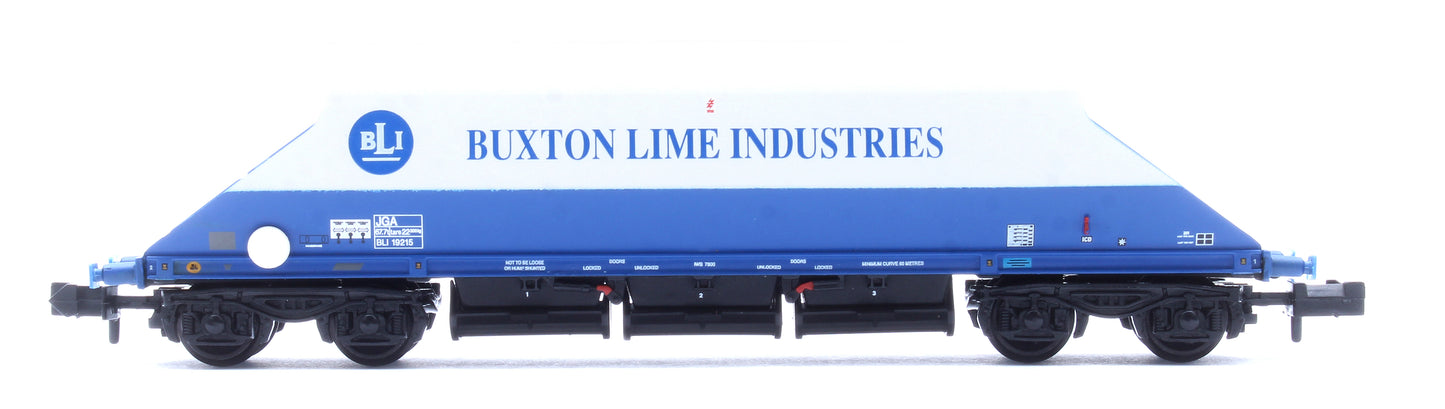 JGA Bogie Hopper 'Buxton Lime Industries' White & Blue No.BLI19215