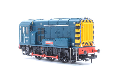Class 08 08617 'Steve Purser' BR Blue Diesel Locomotive - DCC Sound