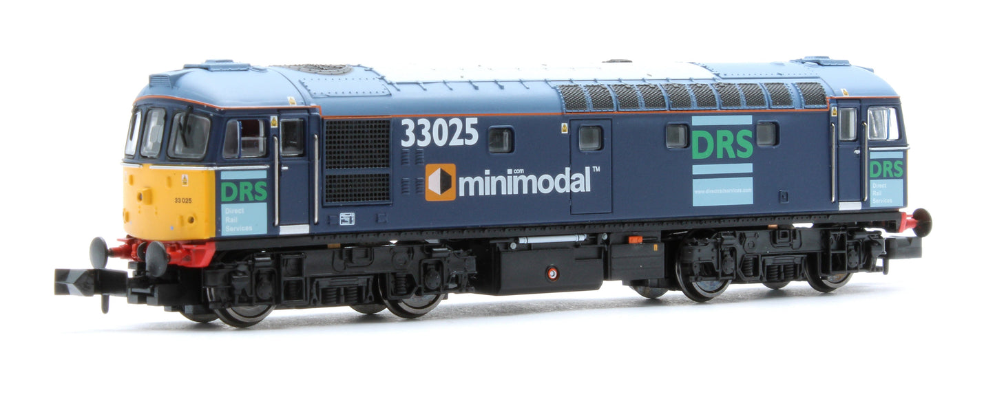 Pre-Owned 2D-001-012 Class 33/0 33025 DRS Diesel Locomotive