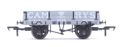 Pre-Owned Cambrian Railways 2 Plank Dropside Open Wagon Cambrian Grey No. 2398