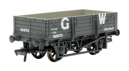 Pre-Owned 33-078A 5 Plank GWR Dark Grey China Clay Wagon W/O Hood '92873'