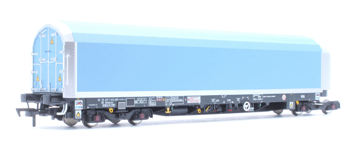 OO/4mm 5-car Arbel WIA car carrier with DB Schenker branding. Wagon 85 70 4971 015-8