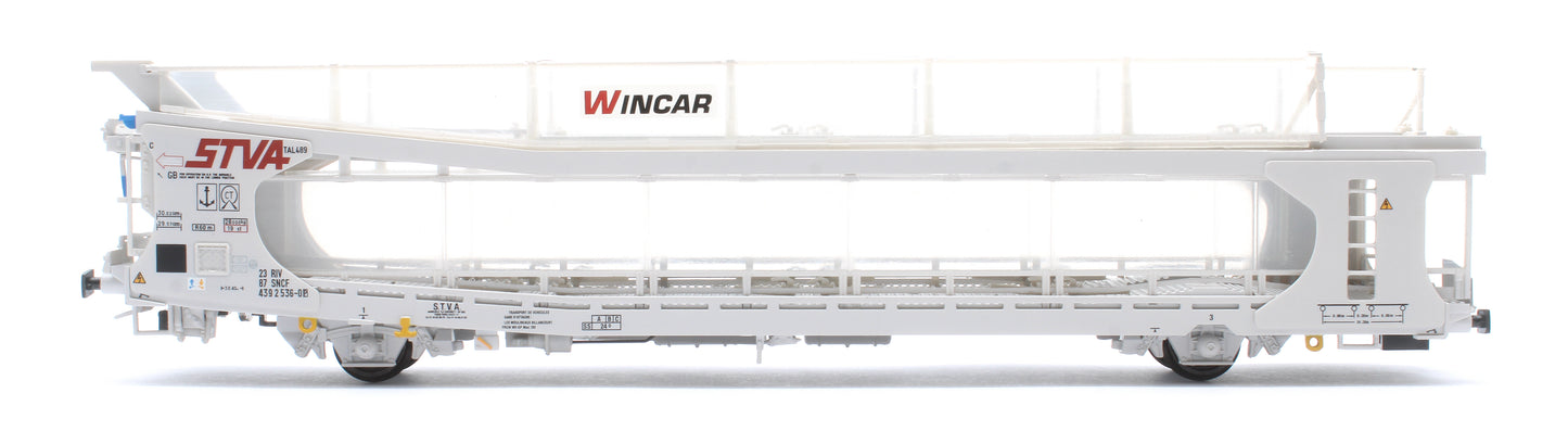 IPA Twin Double Deck Car Transporter STVA Grey