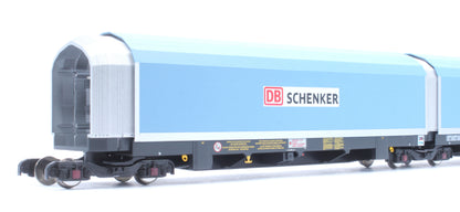 OO/4mm 5-car Arbel WIA car carrier with DB Schenker branding. Wagon 85 70 4971 015-8