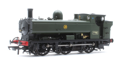 5700 Class 57xx Pannier Tank - GWR Shirtbutton Green 0-6-0 Tank Locomotive No.7755 (DCC Sound)