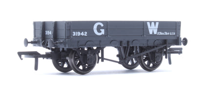 Cambrian Railways 2 Plank Dropside Open Wagon GWR Grey No. 31942