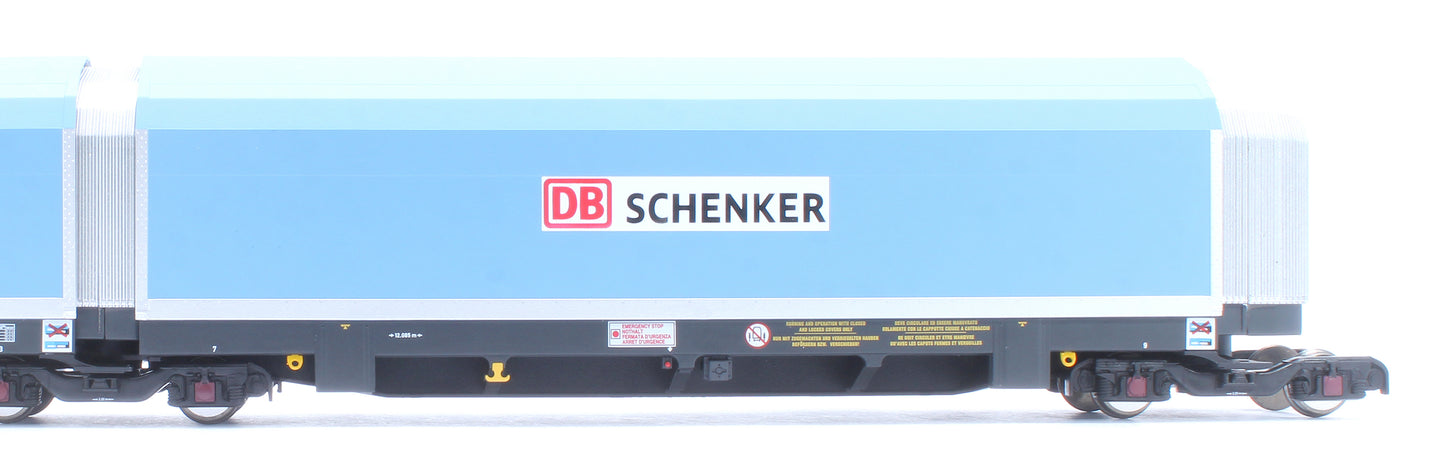 OO/4mm 5-car Arbel WIA car carrier with DB Schenker branding. Wagon 85 70 4971 015-8