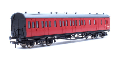 57ft Stanier Non-Corridor Brake M20565 BR Unlined Carmine