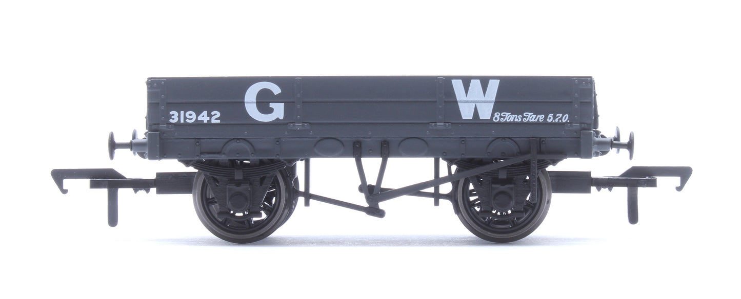 Cambrian Railways 2 Plank Dropside Open Wagon GWR Grey No. 31942
