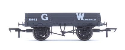 Cambrian Railways 2 Plank Dropside Open Wagon GWR Grey No. 31942