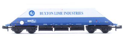 JGA Bogie Hopper 'Buxton Lime Industries' White & Blue No.BLI19200