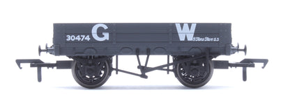 Cambrian Railways 2 Plank Fixed Side Open Wagon GWR Grey No. 30474
