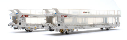 IPA Twin Double Deck Car Transporter STVA Grey